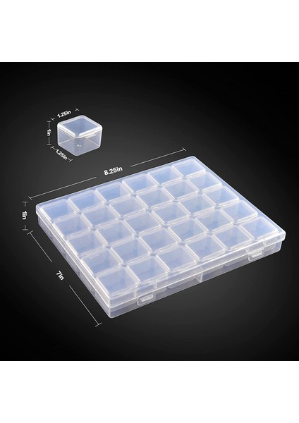 2x 30 Izgaralar Büyük Elmas Boyama Depolama Aletler Kaplar Plastik Boncuk Organizatör Elmas Nakış Sadece Kutu (Yurt Dışından) modelleri