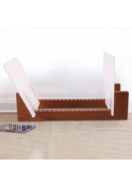 Vinil Kayıt Depolama Sahibi - Akrilik Uçlar - Bu Modern Portatif Raf Ünitesinde Bekarlarınızı ve Lp&#39 Lerinizi Görüntüleyin (Yurt Dışından) modelleri