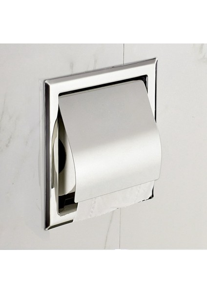 2x Paslanmaz Çelik Gömülü Tutucu Duvar Tutucu Modern Tarzı Tutucu (Yurt Dışından) indirimleri