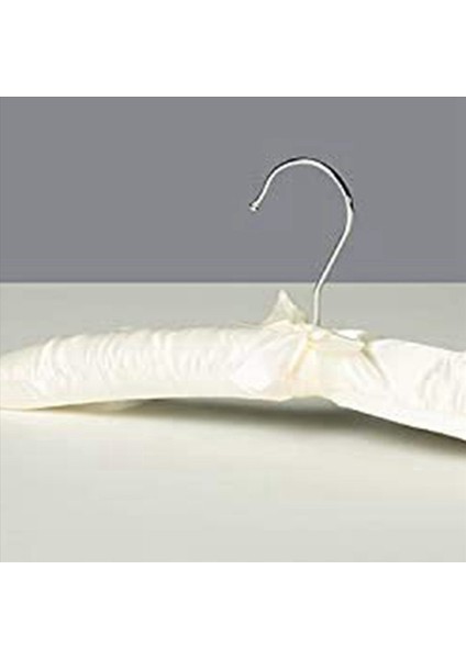 Narin Gelinlik Için 3x Saten Yastıklı Askılar Kış Kazakları Için Anti-Rust Döner Kancalı Ipek Askılar (Yurt Dışından) modelleri