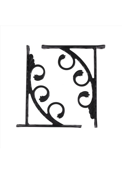 2pcs Duvara Monte L Şekilli Açılı Braket Çok Faktörlü Brace Raf Braketleri Dekoratif Raf Braketleri Duvar Braketleri S (Yurt Dışından)