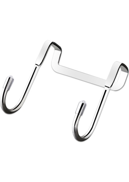 2x Paslanmaz Çelik Perforasyonsuz Dolap Kapı Dikişsiz Kıyafetler Kanca Kapısı Arka Duvar Asılı Kanca (Yurt Dışından) fiyatları