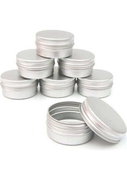 100 - 15 ml Alüminyum Teneke Paketi Büyük Makyaj Mum Kapları Kapasitesi Boş Büyük Kozmetik/mum/baharat Kapları (Yurt Dışından) fiyatları