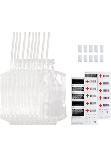 20PCS 400ML Şeffaf Içecek Çantası 20X Çıkartmalar Yeniden Kullanılabilir Kan Enerjisi Çantası Prop Cadılar Bayramı Dekorasyonları (Yurt Dışından) fiyatları