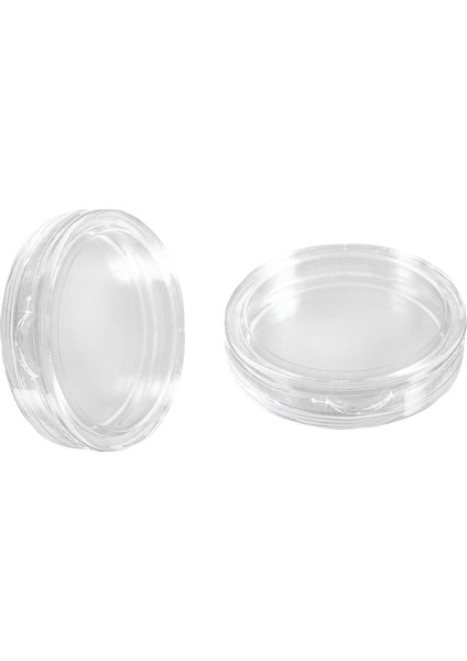 20 Adet Şeffaf Küçük Plastik Para Kutusu 10 Adet 23MM ve 10 Adet 35MM (Yurt Dışından)