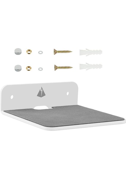 4x Duvar Raf Hoparlör Standı Bluetooth Hoparlör Için Küçük Duvar Raf Hoparlör Montajı Cep Telefonları (Beyaz) (Yurt Dışından) fiyatları