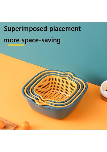 Sepetler Meyve Yıkama Sepeti Çok Fonksiyonlu Tahliye Sepeti Istiflenebilir Lavabolar Mutfak Kevzir (Yurt Dışından) modelleri