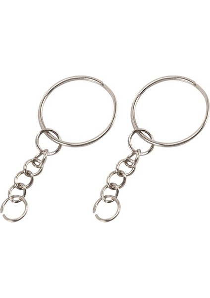 800PCS Zincir Gümüş Anahtar Halkası ve Açık Atlama Halkaları ile Crafts Dıy (1 INÇ/25MM) (Yurt Dışından) modelleri
