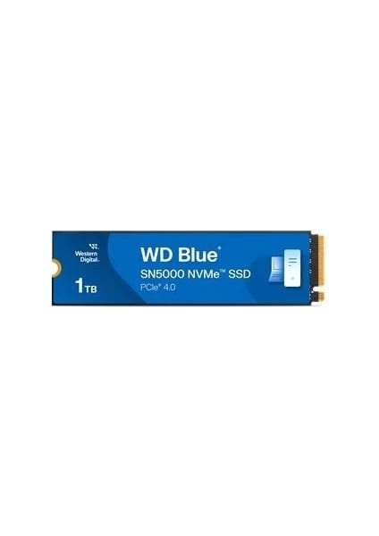 1TB WD BLUE SN5000 M.2 NVMe 5150/4900MB/s WDS100T4B0E SSD indirimleri