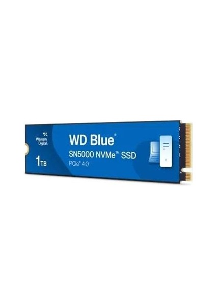 1TB WD BLUE SN5000 M.2 NVMe 5150/4900MB/s WDS100T4B0E SSD