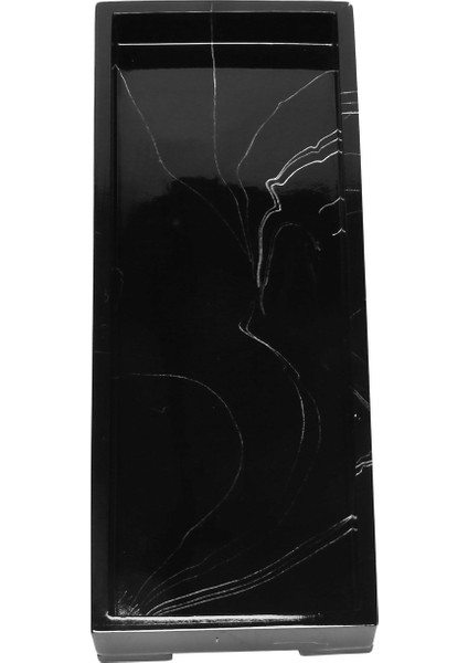 2x Vanity Tepsisi Siyah Banyo Vanity Tezgah Tuvalet Tank Depolama Tepsisi Ev Mermer Taş Vanity Tepsisi Organizatör Tepsisi (Yurt Dışından) fırsatları