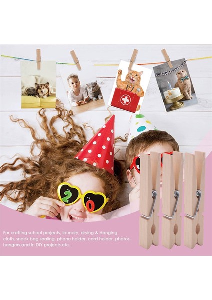 Giysiler Pimler Bahar ile Açık Hava El Sanatları Için Ahşap Kıyafetler ve Çamaşır Çamaşırlarında Asılı Kıyafetler (Yurt Dışından) indirimleri