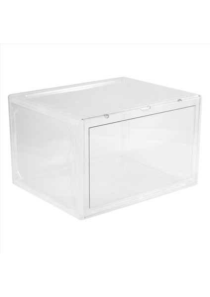 Manyetik Emme Sneaker Saklama Kutusu Şeffaf Basketbol Ayakkabı Ayakkabı Kutusu Koleksiyonu Ekran Ayakkabı Dolabı Temizle (Yurt Dışından) fiyatları