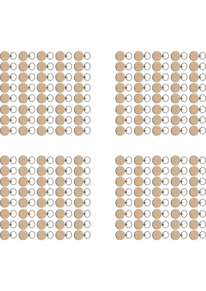 160PCS Boş Yuvarlak Yuvarlak Ahşap Anahtar Zinciri Diy Ahşap Anahtarlıklar Anahtar Etiketler Dıy Leri Gazlaştırabilir (Yurt Dışından)