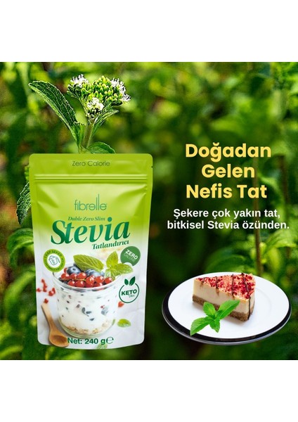 Double Zero Slim Stevia Sweetener 240 gr modelleri