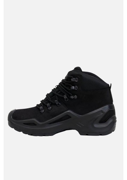 G3104NS Siyah Nubuk Kadın Outdoor Tactical Bot