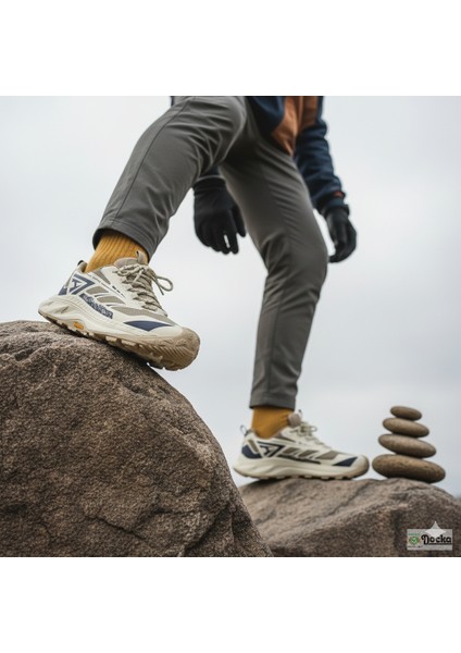 Erkek Trekking-Outdoor Kalın Taban Suya Dayanıklı Kışlık Spor Ayakkabı HT26YS360085