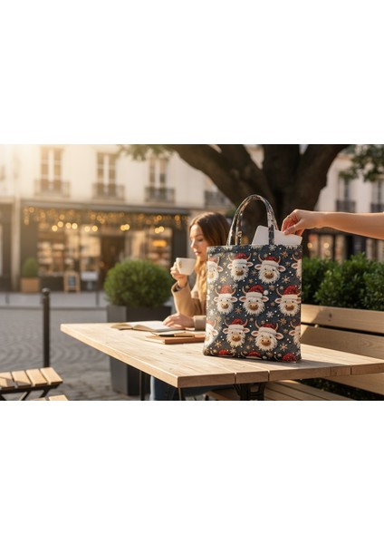 Kumaş Yeni Yıl Çantası, Bez Çanta, Hediye Poşeti, Noel Baba Çanta fiyatları