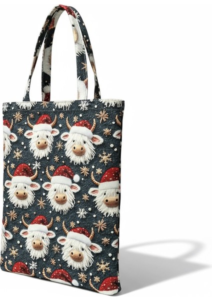 Kumaş Yeni Yıl Çantası, Bez Çanta, Hediye Poşeti, Noel Baba Çanta modelleri