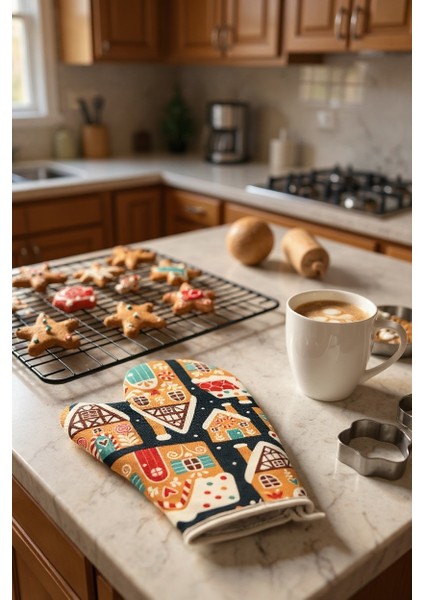 Fırın Eldiveni Yeni Yıl Temalı , Yılbaşı Temalı