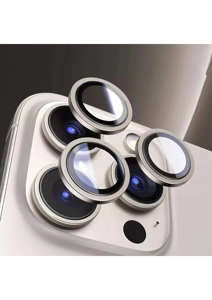 Iphone 17 Pro Max Gümüş Safir Kamera Koruyucu Lens Antisitatik Tam Koruma Darbelere Karsı Koruma fiyatları