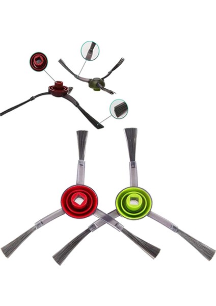 Ecovacs Deebot Ozmo 900 Için 8 Adet Yeni Rulo Fırça Yan Fırça Filtresi (Yurt Dışından) modelleri