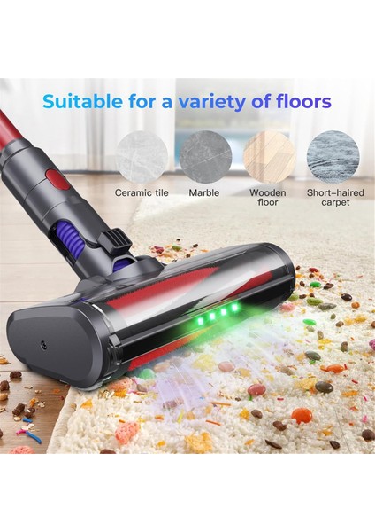 Dyson V7 V8 V10 V11 V15 Elektrikli Süpürge Için Fırça Başlığı, Turbo Fırça (Yurt Dışından) indirimleri