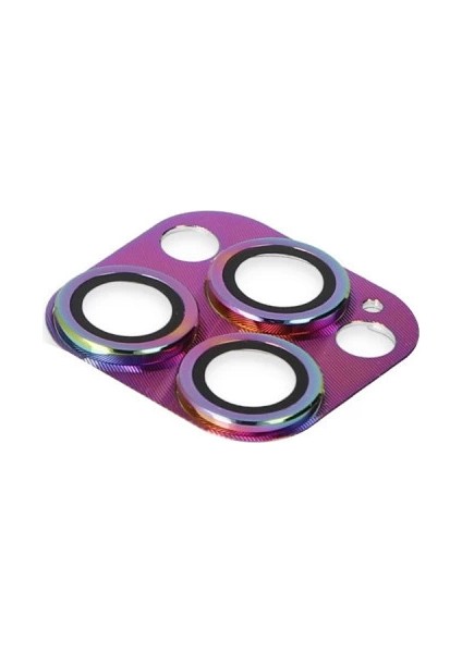Iphone 13 Pro Max Pers Alüminyum Kamera Lens - Rainbow fırsatları
