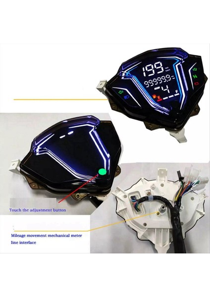 Motosiklet Dijital Yoksama Enstrüman Modifikasyonu Yama SRL115 Fı / Lagenda 115Z Için Otomatik Olarak Ayarlayın (Yurt Dışından) fiyatları