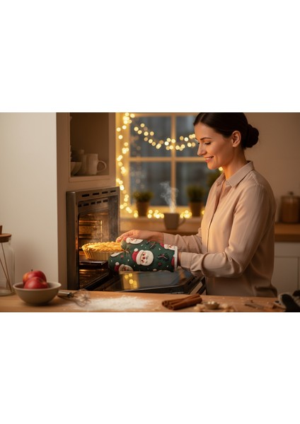 Fırın Eldiveni Yeni Yıl Temalı , Yılbaşı Temalı