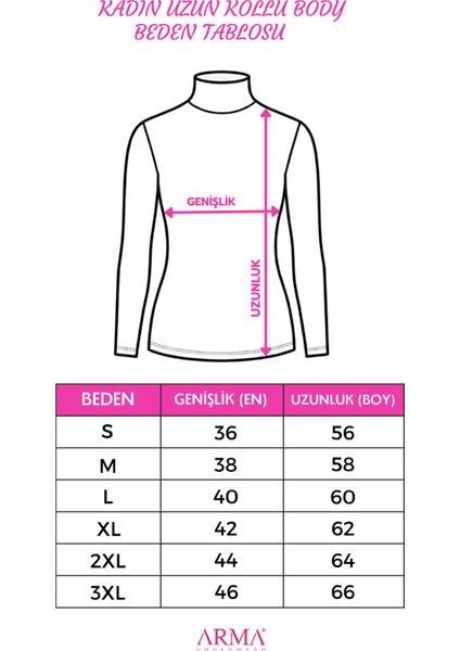 Kadın Beyaz Siyah Ten Balıkçı Yaka Uzun Kollu Body 3 Adet