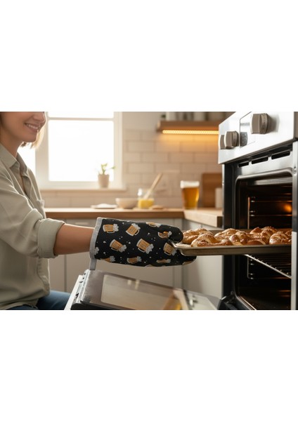 Fırın Eldiveni Yeni Yıl Temalı , Yılbaşı Temalı fiyatları