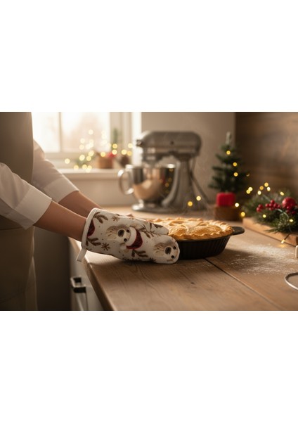 Fırın Eldiveni Yeni Yıl Temalı , Yılbaşı Temalı fiyatları