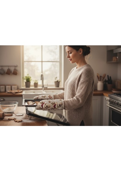 Fırın Eldiveni Yeni Yıl Temalı , Yılbaşı Temalı indirimleri