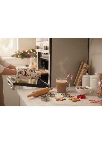 Fırın Eldiveni Yeni Yıl Temalı , Yılbaşı Temalı