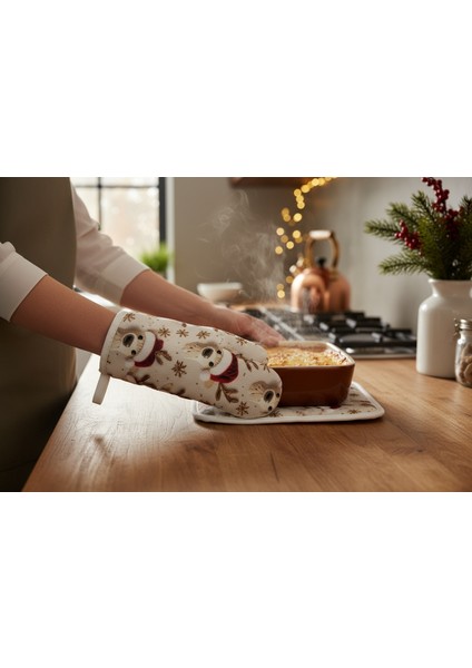 Fırın Eldiveni Yeni Yıl Temalı , Yılbaşı Temalı