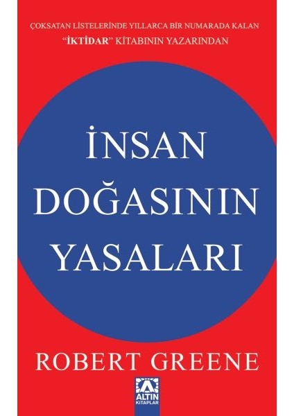 İnsan Doğasının Yasaları Robert Greene Ciltsiz Karton Kapak Normal Boy 696 Sayfa