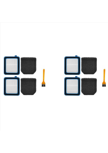Electrolux WQ61/WQ71/WQ81 Q Serisi Vakum Süpürge Yedek Parçalar Için 4x Hepa Filtresi (Yurt Dışından)