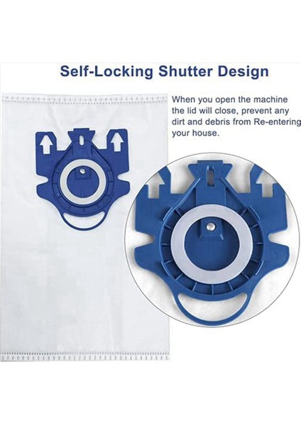 Miele Için 20X Toz Torbaları Vakum Süpürge Komple C3 Tam C2 Klasik C1 S400 S600 S800 Vakum Torbaları Hoover Torbaları (Yurt Dışından) fiyatları