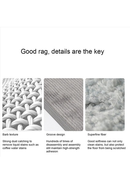 8pcs Mop Bez Paçavraları Xiaomi Mi Robot Vakum-Mop 2 Lite / Pro / Mjstl / MJST1SHW Robot Vakum Süpürge Aksesuarları (Yurt Dışından) fırsatları