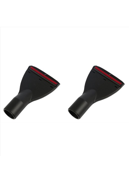 2x Anti-Statik Düz Ağız Fırçası Emme Kafası Elektrikli Süpürge Parçaları 32/35MM Halı Zemin Nozul Fırçası Adaptörü Döner Kafa (Yurt Dışından)