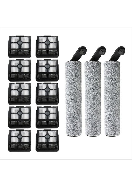 Dreame H12 PRO/H12 PLUS/H12 Çekirdek Yumuşak Silindir Fırça Yedek Parçaları Islak Kuru Vakum Süpürge Silindir Hepa Filtre Aksesuarları (Yurt Dışından)