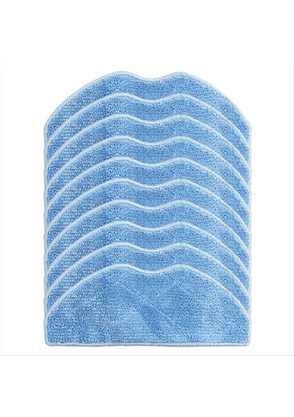 10PCS Paspas Kumaş Ped Temizleme Bezi Miwhole M8 Lite Robot Elektrikli Süpürge Süpürücü Parçaları Ev Temiz Aracı (Yurt Dışından)