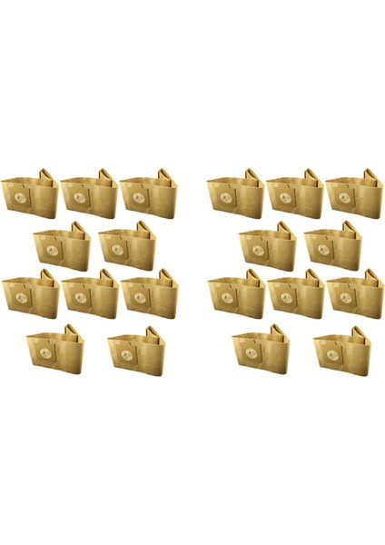 Nilfisk Euroclean Kent GD930 UZ930 UZ920 Z970 Z990 Için 20 Pack Vakum Süpürge Torbası Nilfisk Bölüm 1407015020 (Yurt Dışından)