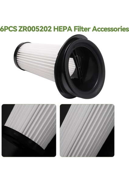 6pcs ZR005202 Rowenta RH72 X-Pert Easy 160 Ev Malzemeleri Için Hepa Filtre Aksesuarları Yedek Parçalar (Yurt Dışından) fiyatları