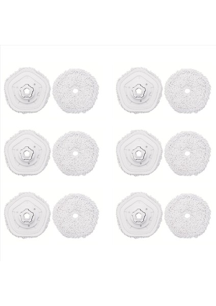 12 Pcs Xiaomi Dreame Bot W10 Süpüren Robot Vakum Temizleyici Aksesuarları Yedek Parçalar (Yurt Dışından)