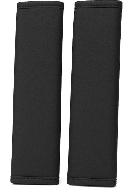 Universal Siyah Kumaş Emniyet Kemeri Kılıfı – 2’li Set | 23X6 cm | Konforlu ve Şık Koruma fiyatları