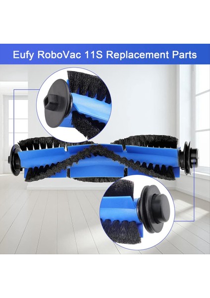 Eufy Robovac 11S 15C 30 30C 12 35C 25C 15T Robotik Vakum Temizleyicisi Için Aksesuar Kiti Parçaları Değiştir (Yurt Dışından) modelleri