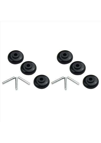 6x Aks ve Silindirler Motorlu Kafalar Dyson Vakum Temizleyici Powerheads Için Küçük Mil Tekerlekler Değiştirme (Yurt Dışından)