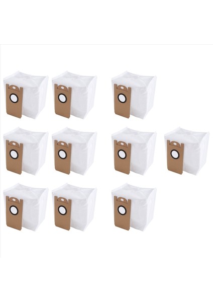 10 Pcs Yedek Toz Torbaları Koleksiyonu Xiaomi Viomi S9 Robot Vakum Süpürge Parçaları Için Çöp Çanta Aksesuarları (Yurt Dışından) modelleri